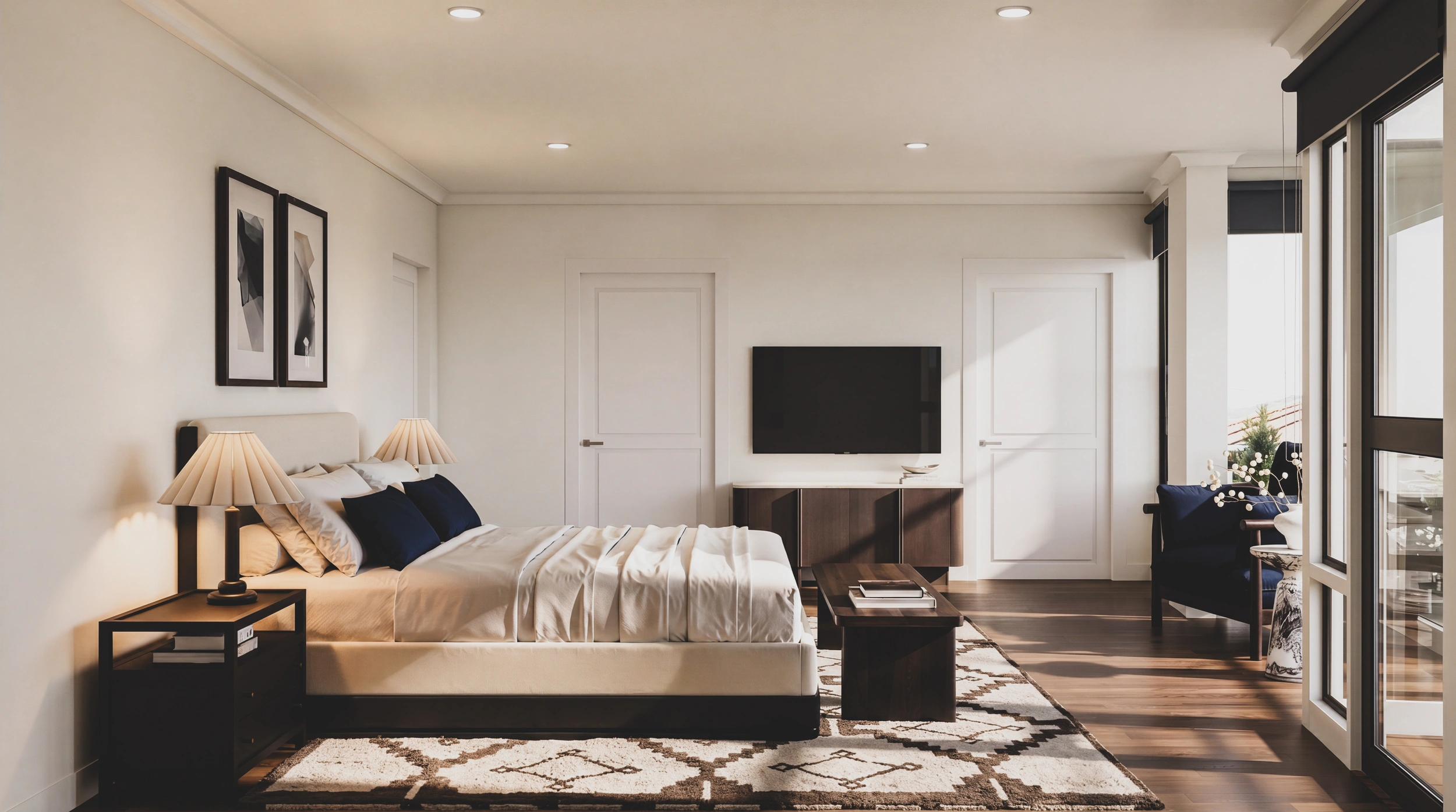 Bellevue bedroom interior